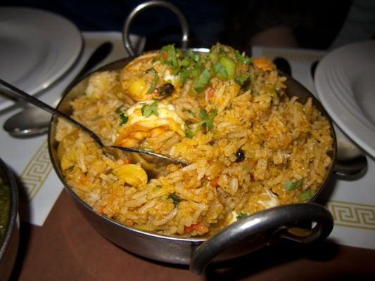 Shrimp Biryani