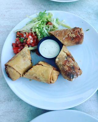 chicken egg rolls