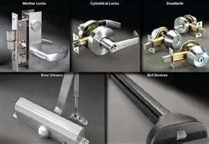 WE INSTALL AND SELL ALL TYPES OF COMMERCIAL DOOR HARDWARE