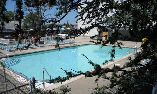 One of four outdoor pools at PacPlex