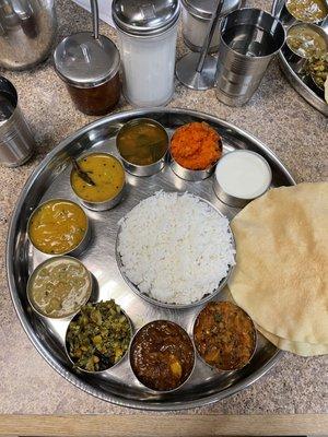 Spicy Bhimas Thali*