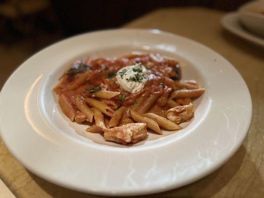 Four Cheese Pasta** with chicken