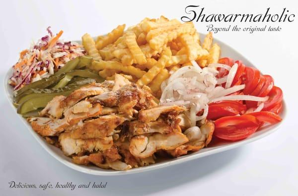 Chicken Shawarma plate