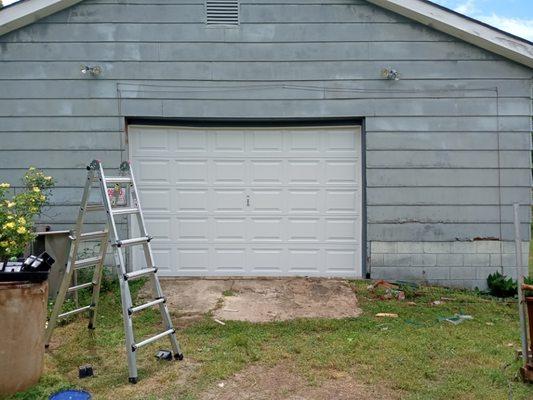 NEW DOOR ON OLD BARN