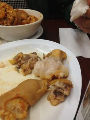 Pig feet