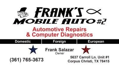 Frank's Mobile Auto # 2