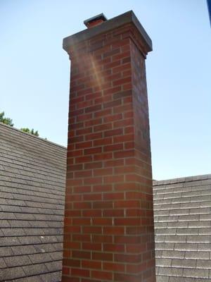 Chimney rebuild.