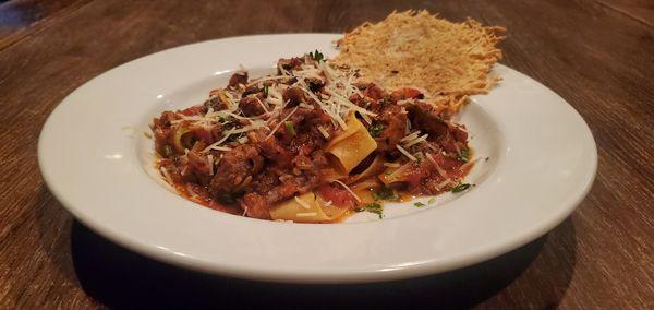 Short rib papparadelle