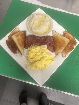 Sausage and egg platter