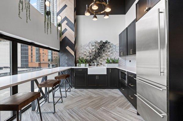 Kitchen in Resident Lounge