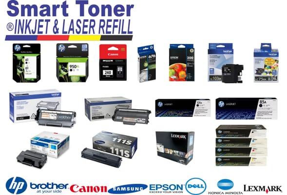 Smart Toner recarga de cartuchos de tinta y toner