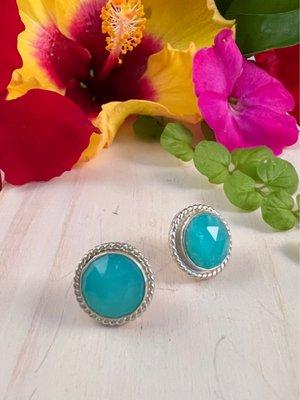 Handcrafted artisan jewelry Peruvian Opal sterling silver