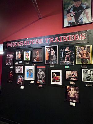 Powerhouse Trainers Wall