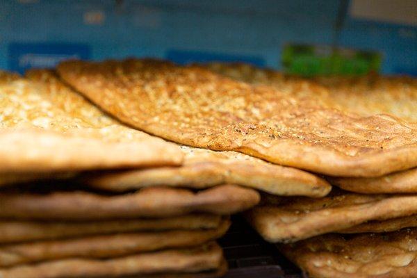 Fresh baked barbarie bread