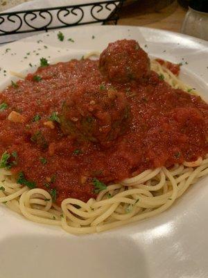 Spaghetti and Meatballs, a classic!