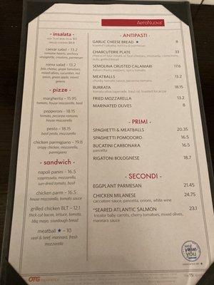 Menu 8/12/22