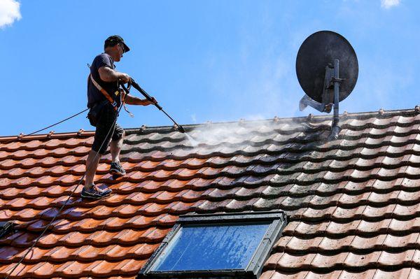 roof cleaning