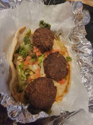 Falafel sandwich