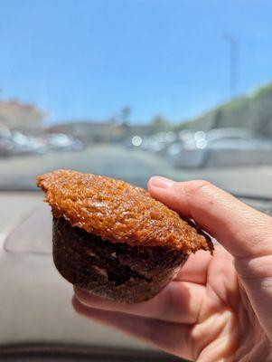 1 Palm Sugar cake (reg priced $1.75) - Free with Yelp Check-In! So good!!