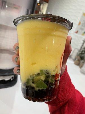 Julie's Special with mini boba and lychee jelly