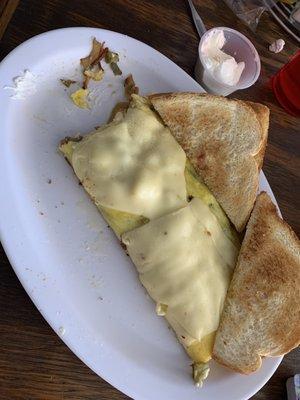 Cheesesteak Omelette