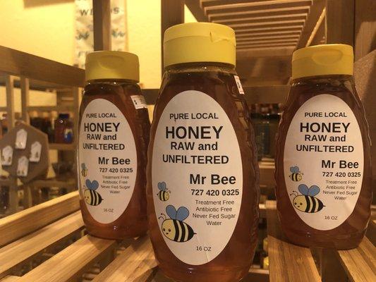 Jon's pure, local honey. It's the best!!