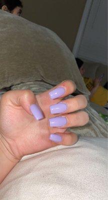 Summer gel acrylics