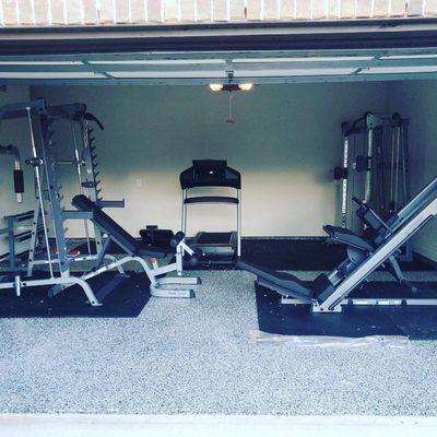 Garage gym design and build