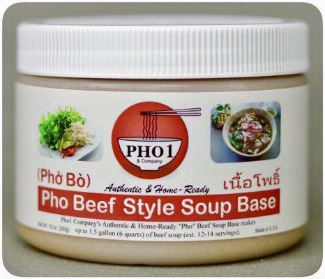 Pho1 & Co.  All premium ingredients in 1 jar to make delicious pho broth!!