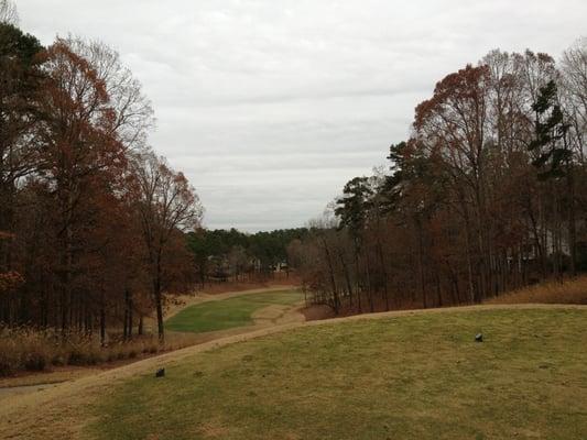 Tee view on the par 5 16th.