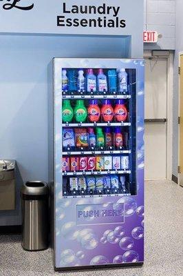 Snack and Soap Vending Machine is available at Pottstown Express LaundryCenter