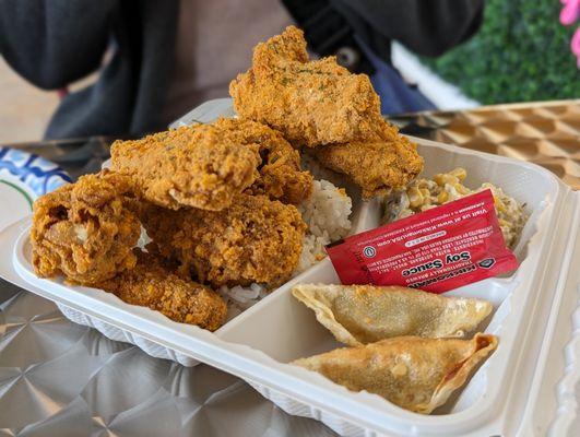 LUNCH WINGS COMBO