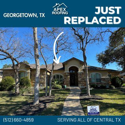 JUST REPLACED in Georgetown TX