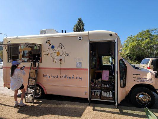 The truck by the Silver Lake lake