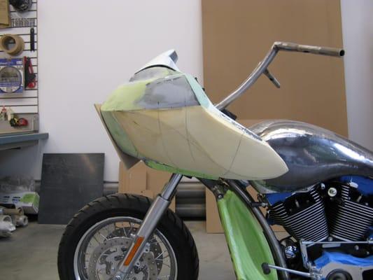 100% handmade fairing