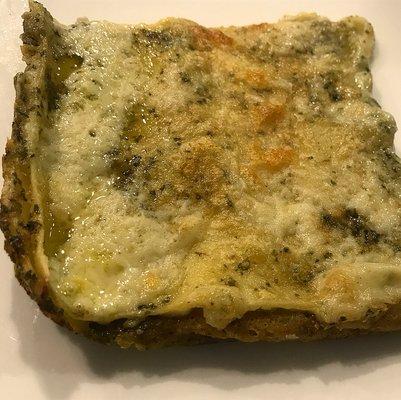 Homemade Fresh Basil pesto Lasagna