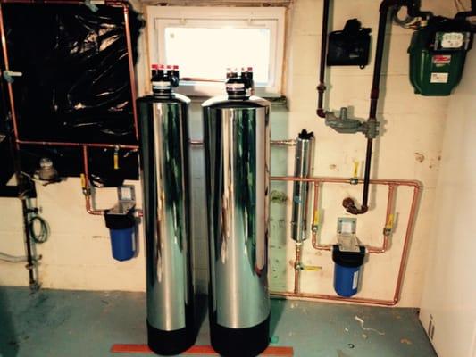 House Water Filtration System Installation