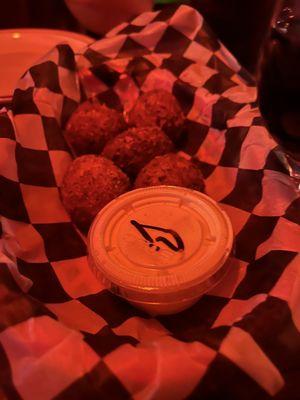 Buffalo chicken balls