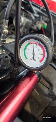 Coolant pressure test available