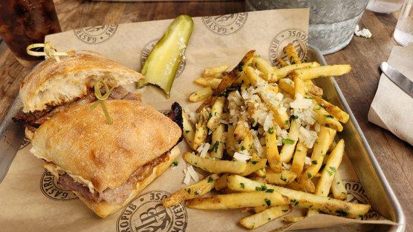 Pub Tri Tip and chimmichurri fries!