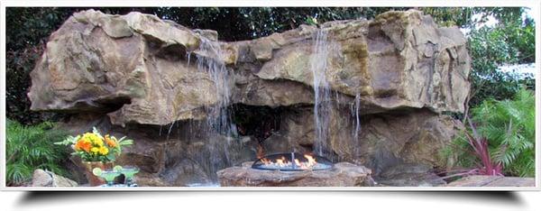 Have a grotto and fire pit in a week's time. Half the price and nicer than real stone. just as strong & long lasting.