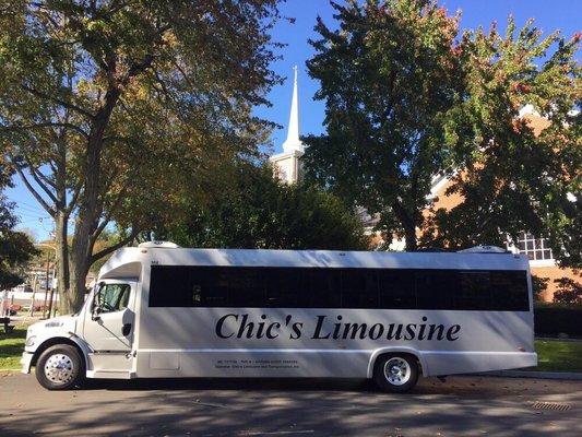 34 Passenger Party Bus with bathroom