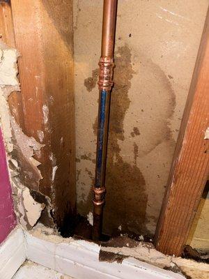 Copper pipe repair