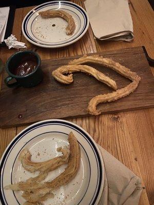 Dry churros