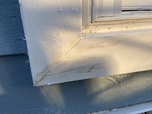 Exterior trim work