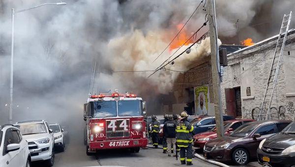 Lithium Battery Fire/NYC.