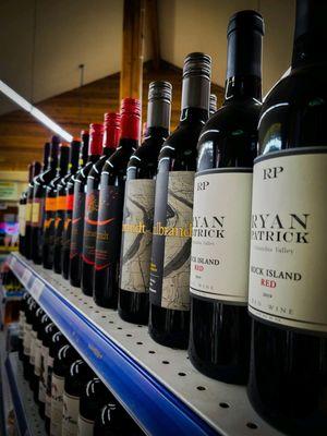 Runlands carries a variety of white and red wine!