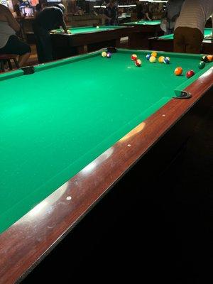 Pool tables