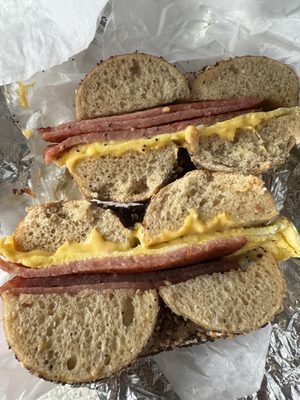 Pork roll egg and cheese