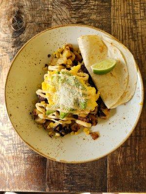 Mexican Elote with Hash